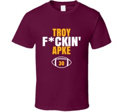 Troy Fckin Apke Football Sports Star Fan T Shirt Troy Fckin Apke Football Sports Star Fan T Shirt