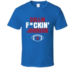 Collin Fckin Johnson Football Sports Star Fan T Shirt