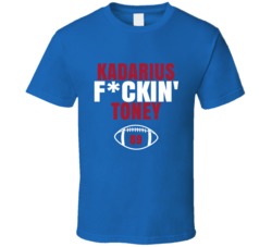 Kadarius Fckin Toney Football Sports Star Fan T Shirt