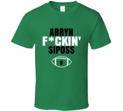 Arryn Fckin Siposs Football Sports Star Fan T Shirt