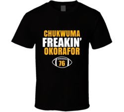 Chukwuma Freakin Okorafor Football Sports Star Fan T Shirt