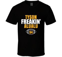 Tyson Freakin Alualu Football Sports Star Fan T Shirt