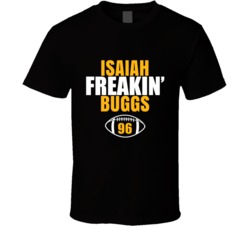 Isaiah Freakin Buggs Football Sports Star Fan T Shirt