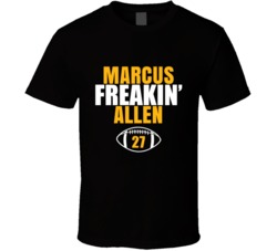 Marcus Freakin Allen Football Sports Star Fan T Shirt
