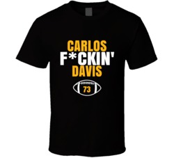 Carlos Fckin Davis Football Sports Star Fan T Shirt Carlos Fckin Davis Football Sports Star Fan T Shirt
