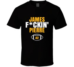 James Fckin Pierre Football Sports Star Fan T Shirt James Fckin Pierre Football Sports Star Fan T Shirt