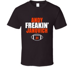 Andy Freakin Janovich Football Sports Star Fan T Shirt Andy Freakin Janovich Football Sports Star Fan T Shirt