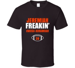 Jeremiah Freakin Owusu-koramoah Football Sports Star Fan T Shirt Jeremiah Freakin Owusu-koramoah Football Sports Star Fan T Shirt