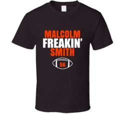 Malcolm Freakin Smith Football Sports Star Fan T Shirt Malcolm Freakin Smith Football Sports Star Fan T Shirt