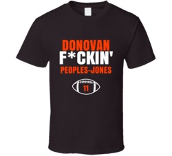 Donovan Fckin Peoples-jones Football Sports Star Fan T Shirt Donovan Fckin Peoples-jones Football Sports Star Fan T Shirt