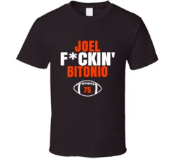 Joel Fckin Bitonio Football Sports Star Fan T Shirt Joel Fckin Bitonio Football Sports Star Fan T Shirt