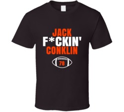Jack Fckin Conklin Football Sports Star Fan T Shirt Jack Fckin Conklin Football Sports Star Fan T Shirt