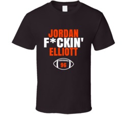 Jordan Fckin Elliott Football Sports Star Fan T Shirt Jordan Fckin Elliott Football Sports Star Fan T Shirt