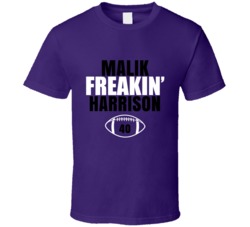 Malik Freakin Harrison Football Sports Star T Shirt Malik Freakin Harrison Football Sports Star T Shirt