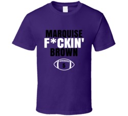 Marquise Fckin Brown Football Sports Star T Shirt Marquise Fckin Brown Football Sports Star T Shirt