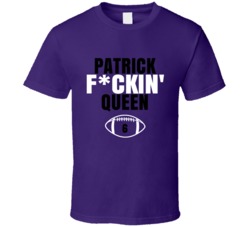 Patrick Fckin Queen Football Sports Star T Shirt Patrick Fckin Queen Football Sports Star T Shirt