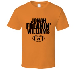 Jonah Freakin Williams Football Sports Star Fan T Shirt Jonah Freakin Williams Football Sports Star Fan T Shirt