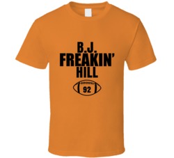 Bj Freakin Hill Football Sports Star Fan T Shirt Bj Freakin Hill Football Sports Star Fan T Shirt