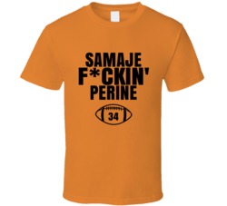 Samaje Fckin Perine Football Sports Star Fan T Shirt Samaje Fckin Perine Football Sports Star Fan T Shirt