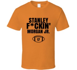 Stanley Fckin Morgan Jr Football Sports Star Fan T Shirt Stanley Fckin Morgan Jr Football Sports Star Fan T Shirt
