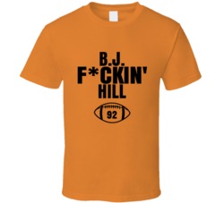 Bj Fckin Hill Football Sports Star Fan T Shirt Bj Fckin Hill Football Sports Star Fan T Shirt