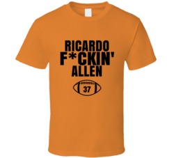 Ricardo Fckin Allen Football Sports Star Fan T Shirt Ricardo Fckin Allen Football Sports Star Fan T Shirt