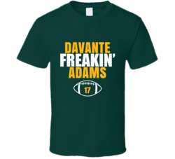 Davante Freakin Adams Football Sports Star Fan T Shirt Davante Freakin Adams Football Sports Star Fan T Shirt