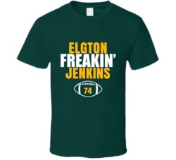 Elgton Freakin Jenkins Football Sports Star Fan T Shirt Elgton Freakin Jenkins Football Sports Star Fan T Shirt
