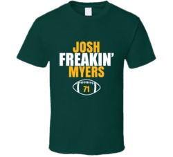 Josh Freakin Myers Football Sports Star Fan T Shirt Josh Freakin Myers Football Sports Star Fan T Shirt