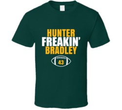 Hunter Freakin Bradley Football Sports Star Fan T Shirt Hunter Freakin Bradley Football Sports Star Fan T Shirt