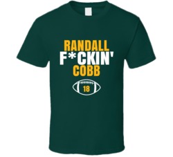 Randall Fckin Cobb Football Sports Star Fan T Shirt Randall Fckin Cobb Football Sports Star Fan T Shirt