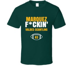 Marquez Fckin Valdes-scantling Football Sports Star Fan T Shirt Marquez Fckin Valdes-scantling Football Sports Star Fan T Shirt