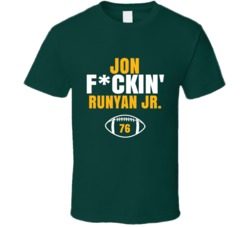 Jon Fckin Runyan Jr Football Sports Star Fan T Shirt Jon Fckin Runyan Jr Football Sports Star Fan T Shirt
