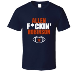 Allen Fckin Robinson Football Sports Star Fan T Shirt