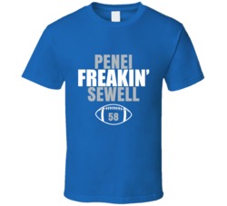 Penei Freakin Sewell Football Sports Star Fan T Shirt Penei Freakin Sewell Football Sports Star Fan T Shirt