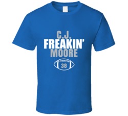 Cj Freakin Moore Football Sports Star Fan T Shirt Cj Freakin Moore Football Sports Star Fan T Shirt