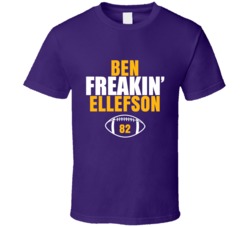 Ben Freakin Ellefson Football Sports Star Fan T Shirt Ben Freakin Ellefson Football Sports Star Fan T Shirt
