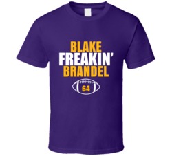 Blake Freakin Brandel Football Sports Star Fan T Shirt Blake Freakin Brandel Football Sports Star Fan T Shirt