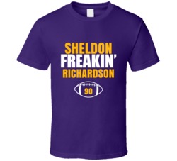 Sheldon Freakin Richardson Football Sports Star Fan T Shirt Sheldon Freakin Richardson Football Sports Star Fan T Shirt