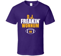 Dj Freakin Wonnum Football Sports Star Fan T Shirt Dj Freakin Wonnum Football Sports Star Fan T Shirt