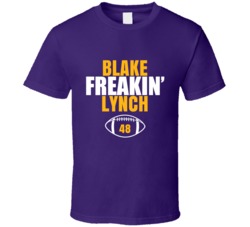 Blake Freakin Lynch Football Sports Star Fan T Shirt Blake Freakin Lynch Football Sports Star Fan T Shirt