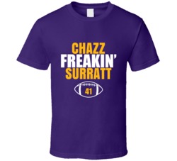 Chazz Freakin Surratt Football Sports Star Fan T Shirt Chazz Freakin Surratt Football Sports Star Fan T Shirt