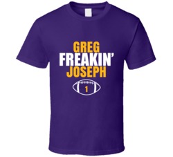 Greg Freakin Joseph Football Sports Star Fan T Shirt Greg Freakin Joseph Football Sports Star Fan T Shirt