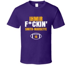 Ihmir Fckin Smith-marsette Football Sports Star Fan T Shirt Ihmir Fckin Smith-marsette Football Sports Star Fan T Shirt