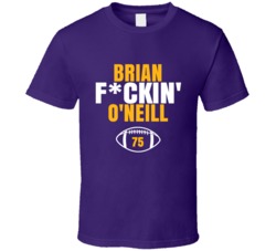 Brian Fckin O'neill Football Sports Star Fan T Shirt Brian Fckin O'neill Football Sports Star Fan T Shirt