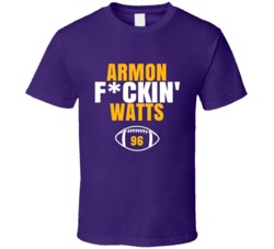 Armon Fckin Watts Football Sports Star Fan T Shirt Armon Fckin Watts Football Sports Star Fan T Shirt