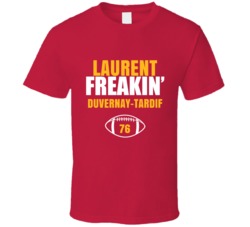 Laurent Freakin Duvernay-tardif Football Sports Star Fan T Shirt Laurent Freakin Duvernay-tardif Football Sports Star Fan T Shirt