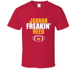 Jarran Freakin Reed Football Sports Star Fan T Shirt Jarran Freakin Reed Football Sports Star Fan T Shirt