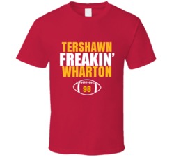 Tershawn Freakin Wharton Football Sports Star Fan T Shirt Tershawn Freakin Wharton Football Sports Star Fan T Shirt