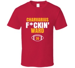 Charvarius Fckin Ward Football Sports Star Fan T Shirt Charvarius Fckin Ward Football Sports Star Fan T Shirt
